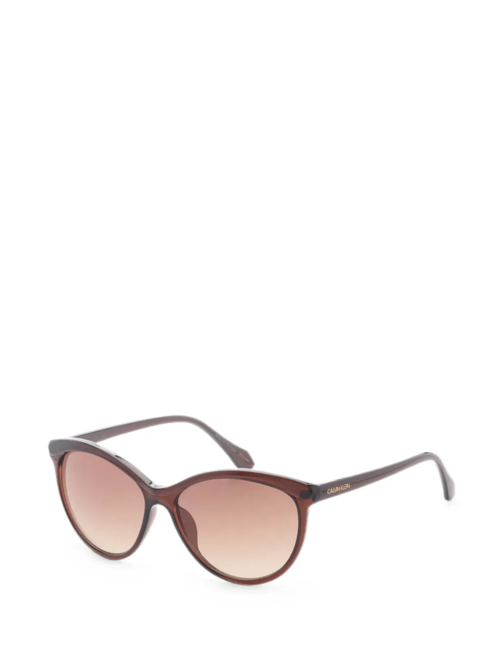 Calvin Klein Cat-Eye-Sonnenbrille - Braun