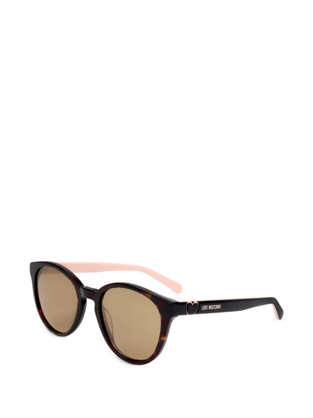 Moschino Eyewear lunettes de soleil Havana 51 mm - Marron Moschino Eyewear lunettes de soleil Havana 51 mm - Marron