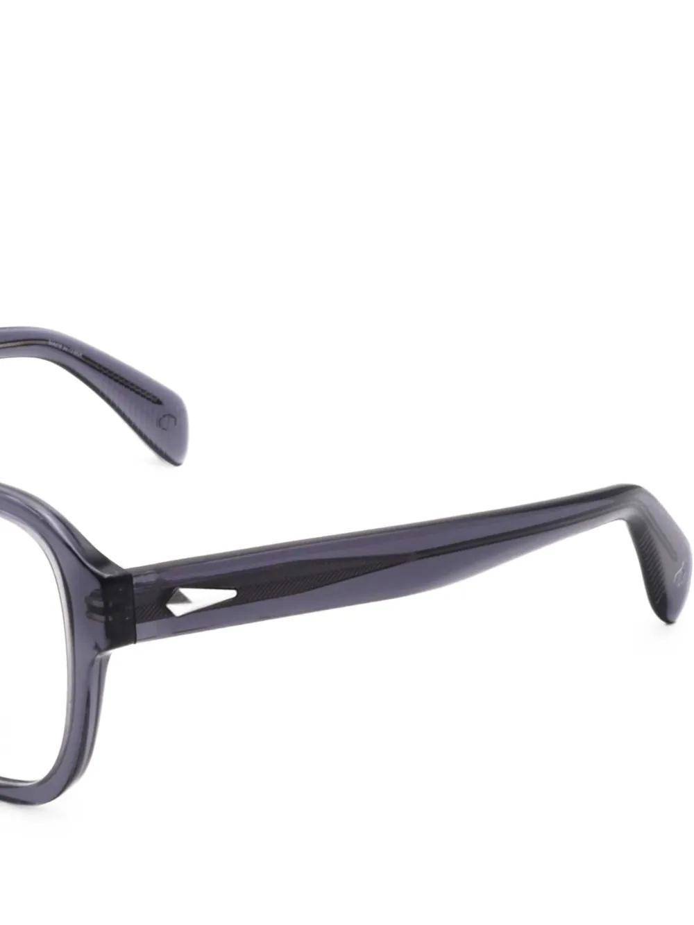RAG & BONE EYEWEAR Bril met vierkant montuur Grijs