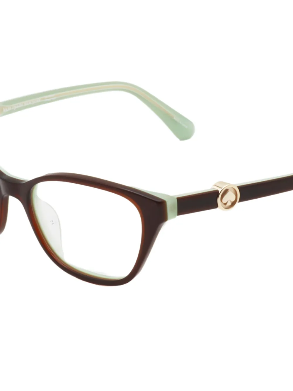 Kate Spade Emmalee bril met cat-eye montuur Bruin