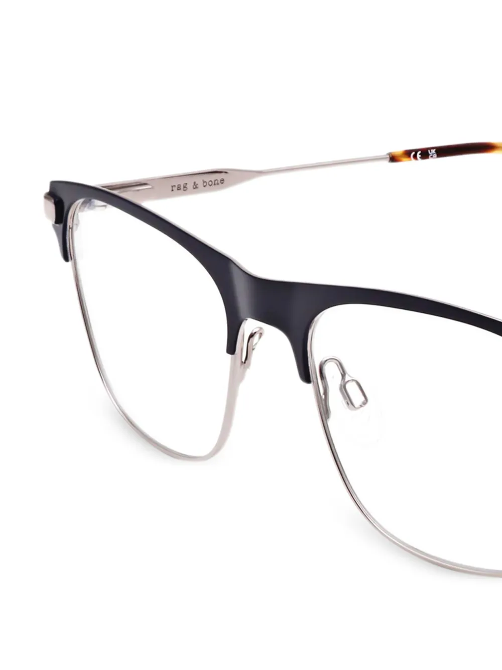 RAG & BONE EYEWEAR Bril met vierkant montuur Blauw