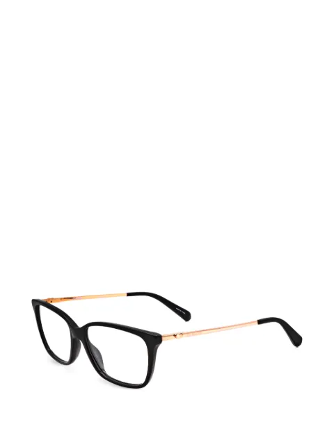 Moschino Eyewear lunettes de vue à monture papillon et motif de cœur