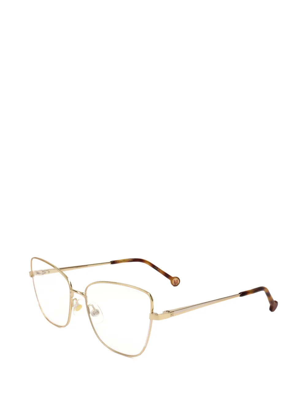 Carolina Herrera Occhiali con montatura geometrica - Oro