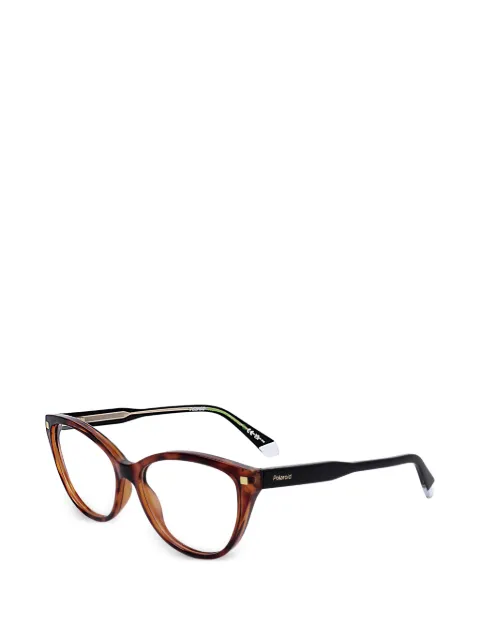 Polaroid Cat-Eye-Brille in Schildpattoptik