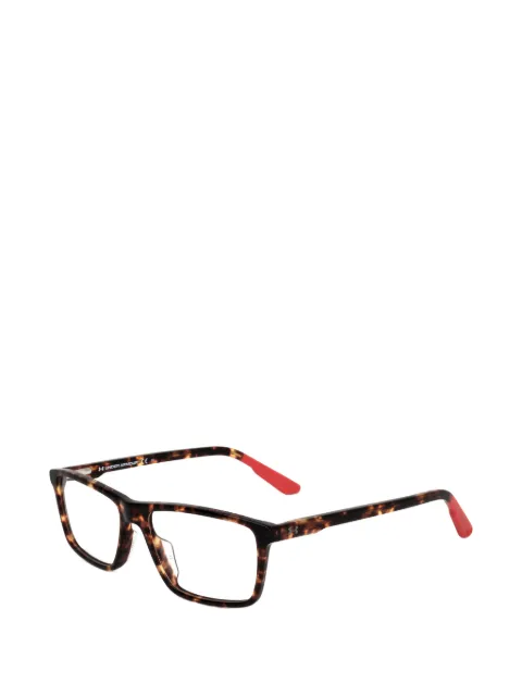 Under Armour tortoiseshell-effect rectangle-frame glasses