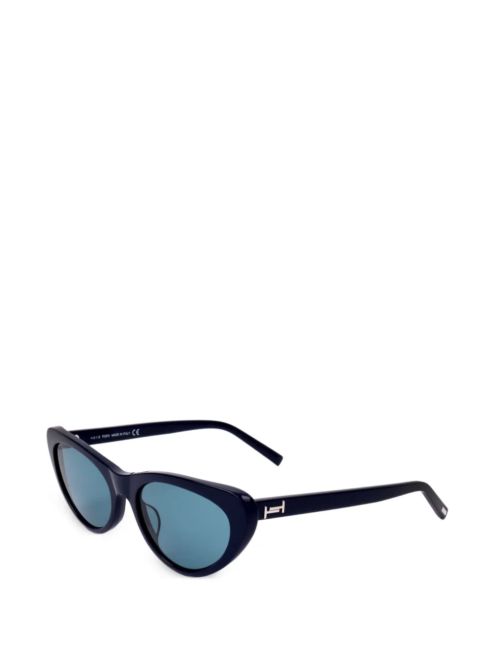 Tod's cat-eye frame sunglasses - Blu