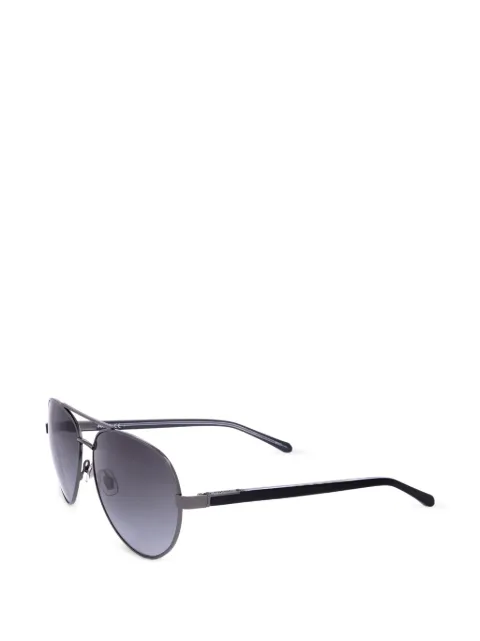 FOSSIL double-bridge pilot-frame sunglasses