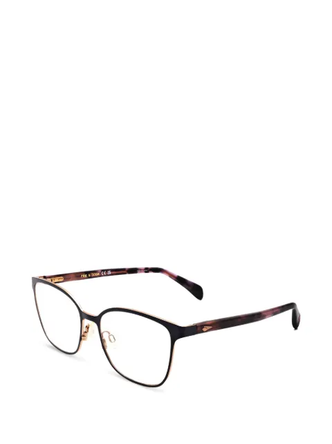 rag & bone نظارة بإطار هندسي