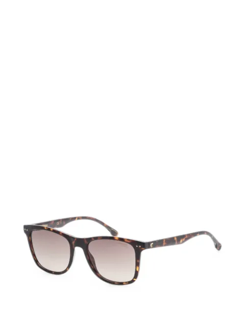 Carrera tortoiseshell-effect rectangle-frame sunglasses