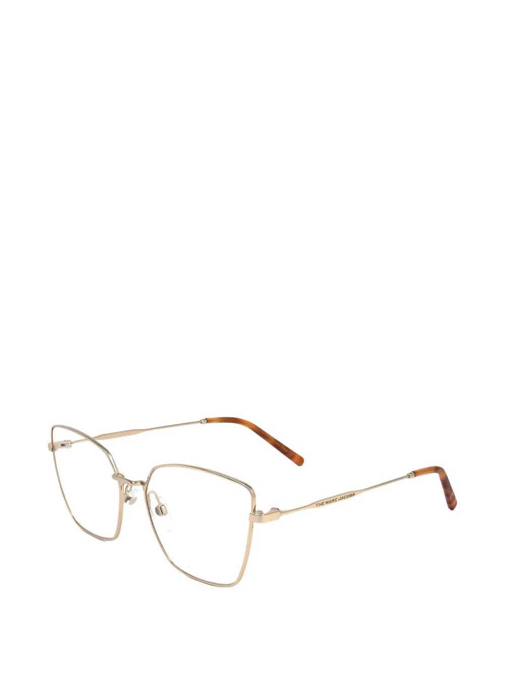 Marc Jacobs Eyewear Occhiali geometrici tartarugati - Oro