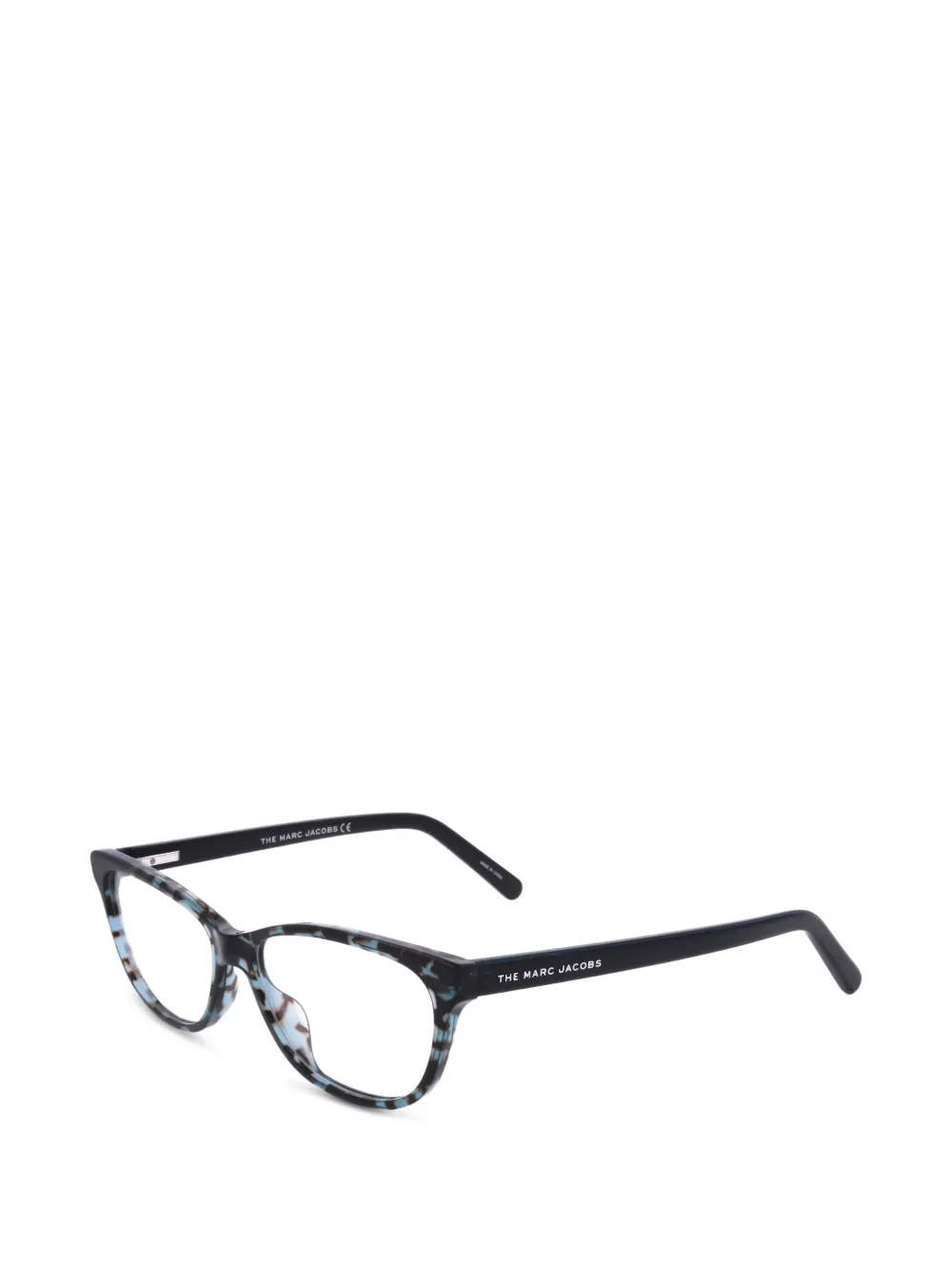 Marc Jacobs Eyewear Occhiali cat-eye con effetto tartarugato - Blu