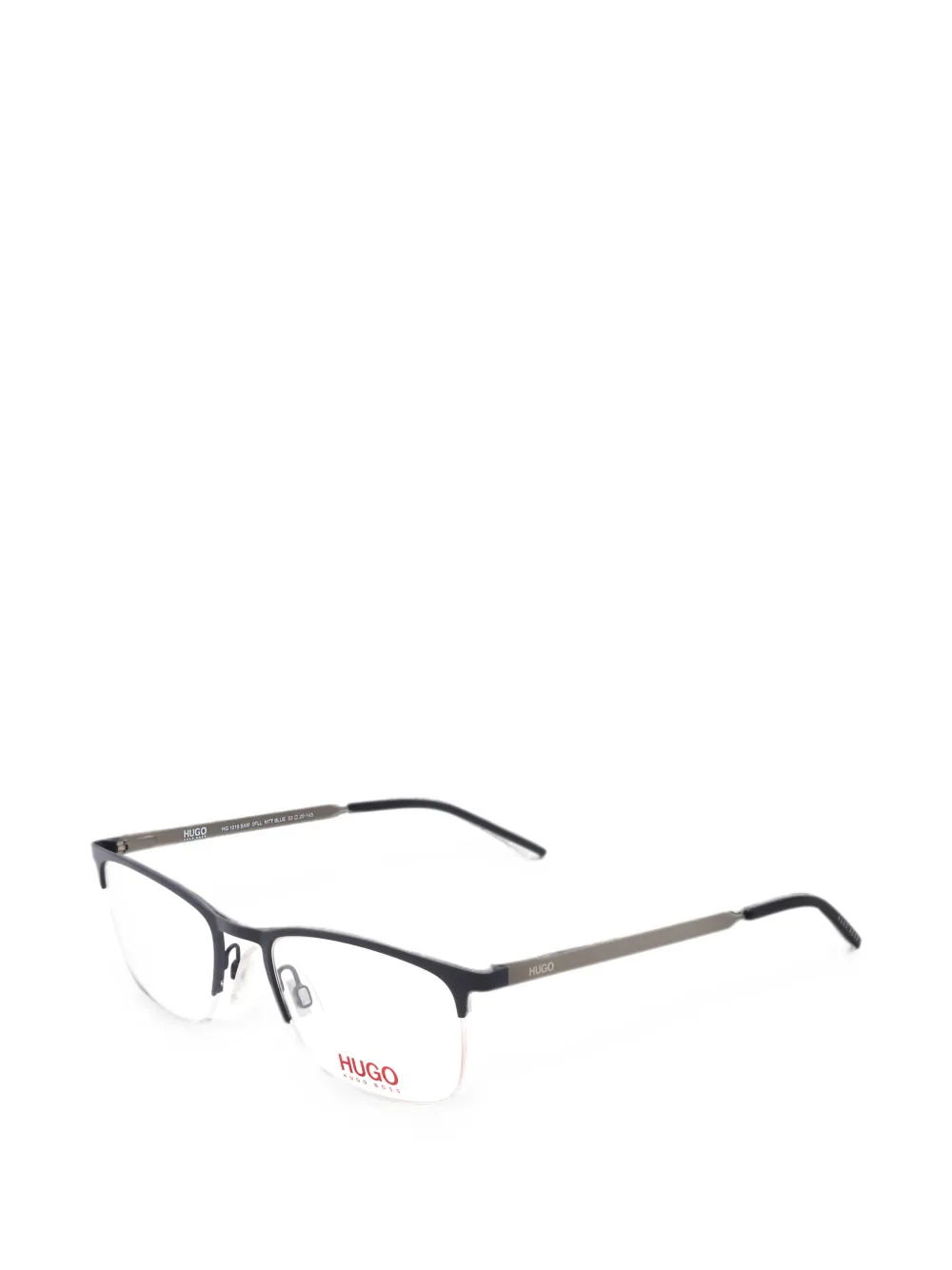 HUGO rectangle-frame glasses - Grau