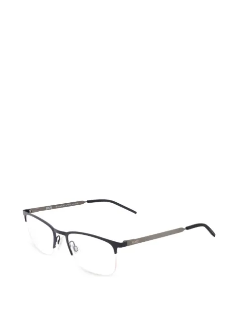 HUGO rectangle-frame glasses