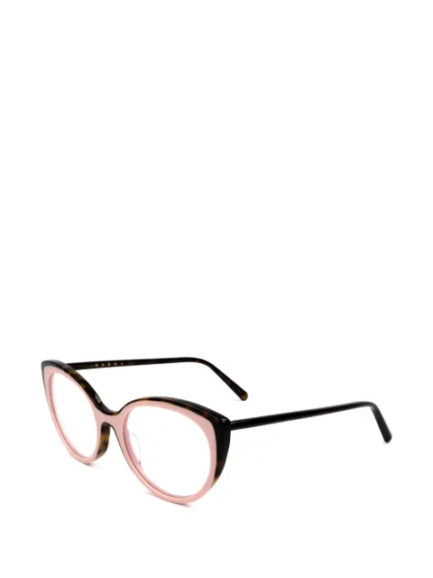 Marni Eyewear tortoiseshell-effect cat-eye glasses