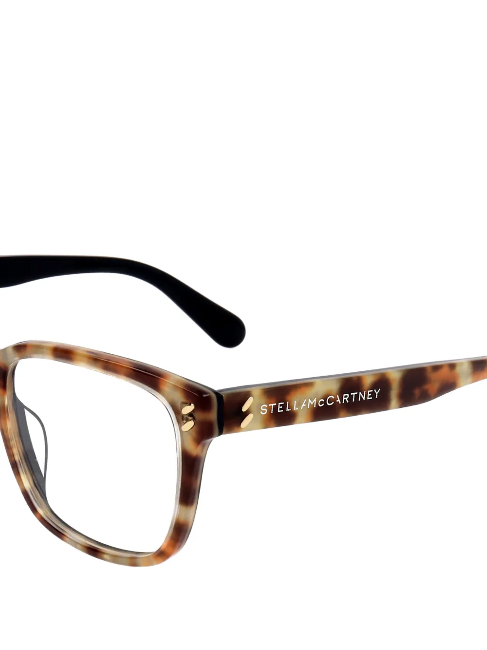 Stella McCartney Eyewear 53 mm bril met dierenmontuur Bruin
