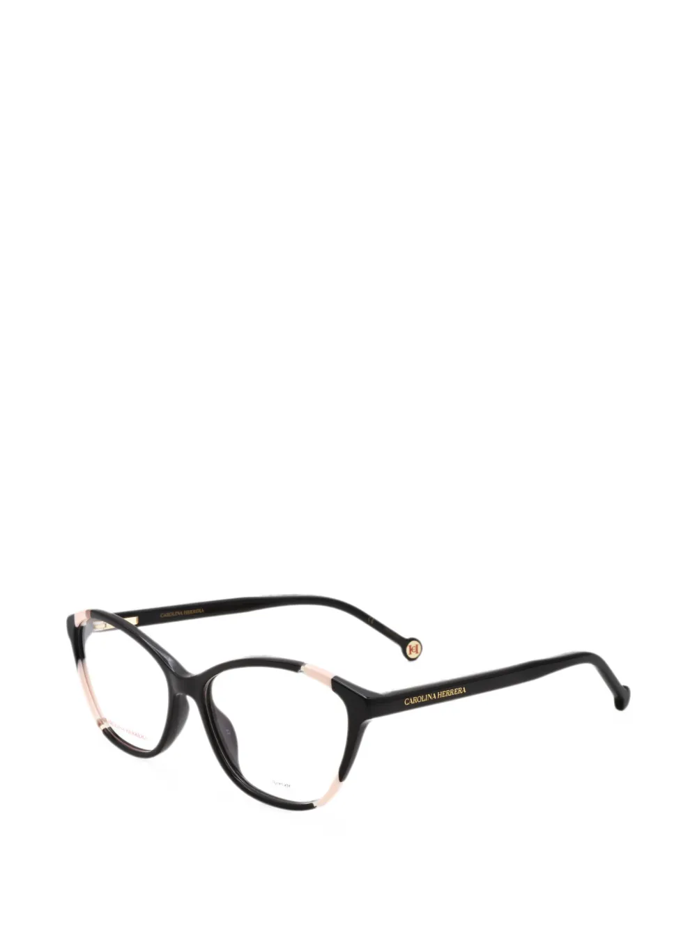 Carolina Herrera Cat-Eye-Brille - Schwarz
