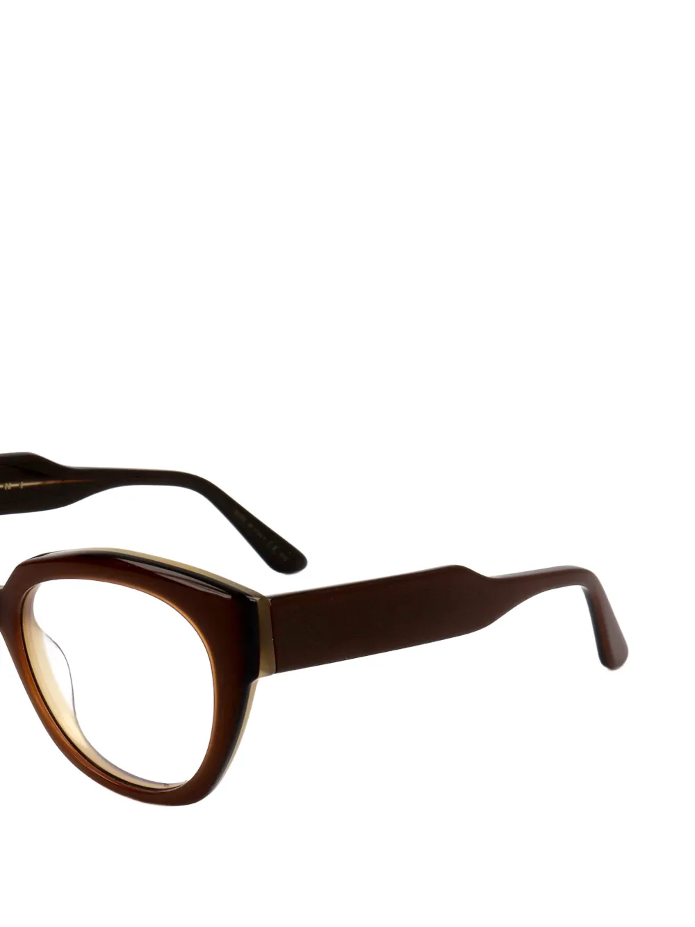 Marni Eyewear 51 mm bril met bruin montuur