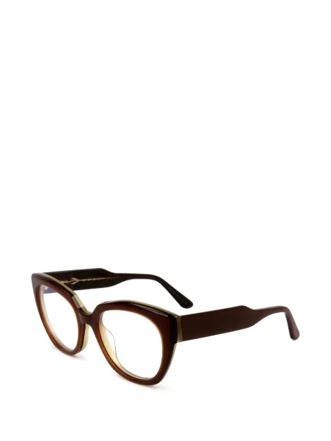 Marni Eyewear 51mm brown honey eyeglasses