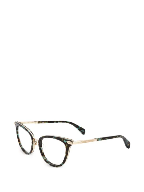 rag & bone tortoiseshell-effect cat-eye glasses