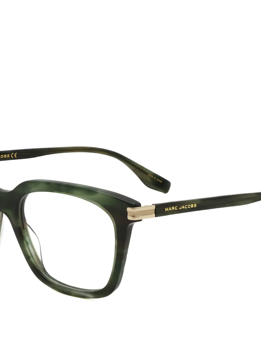 Marc Jacobs Eyewear Bril met vierkant montuur Groen