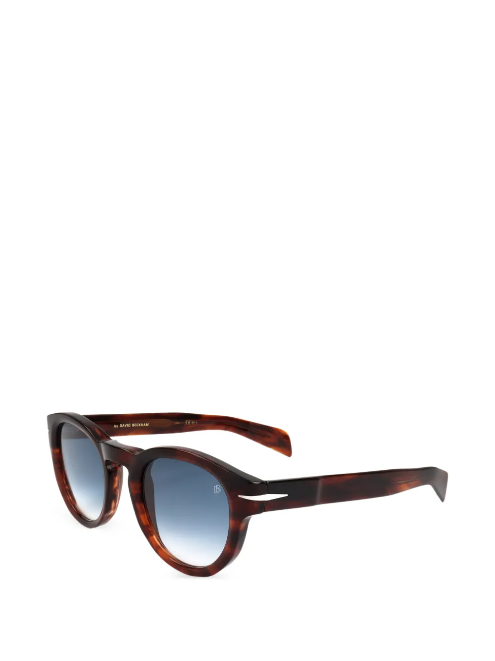 Eyewear by David Beckham Occhiali da sole tondi - Marrone