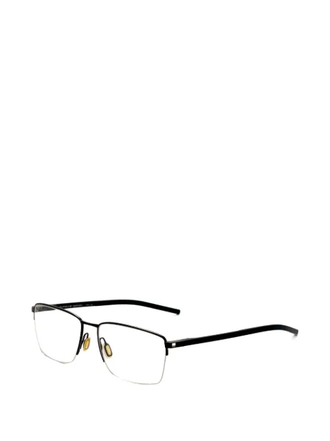 Porsche Design rectangle-frame glasses