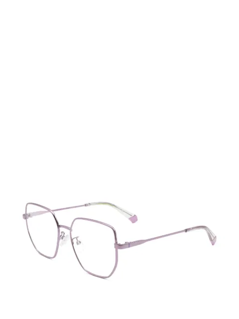 Polaroid geometric-frame glasses