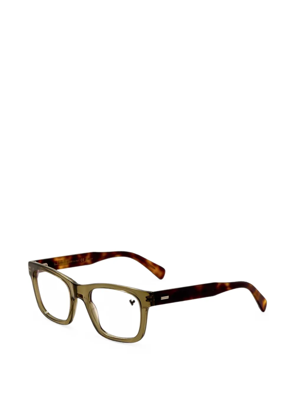 Paul Smith Griffin square-frame glasses - Verde