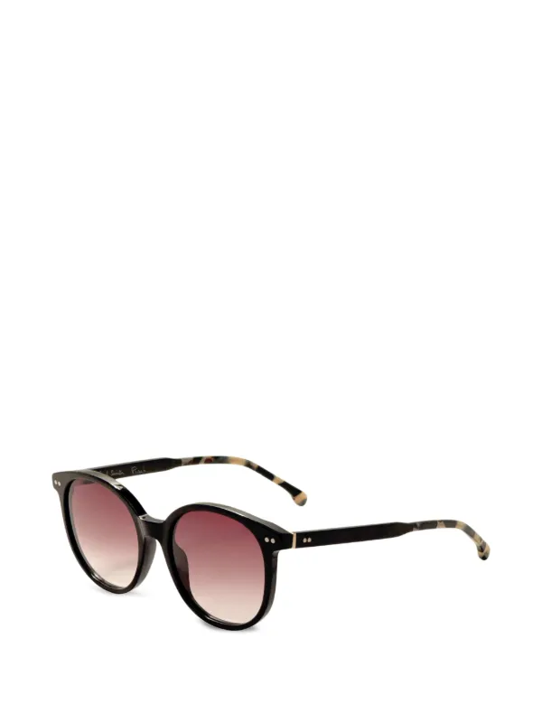 Paul Smith Finch Round-frame Sunglasses in Black