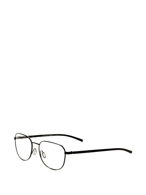 Porsche Design geometric-frame glasses