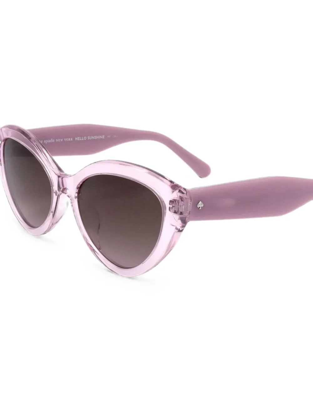 Kate Spade Juni zonnebril met cat-eye montuur Paars