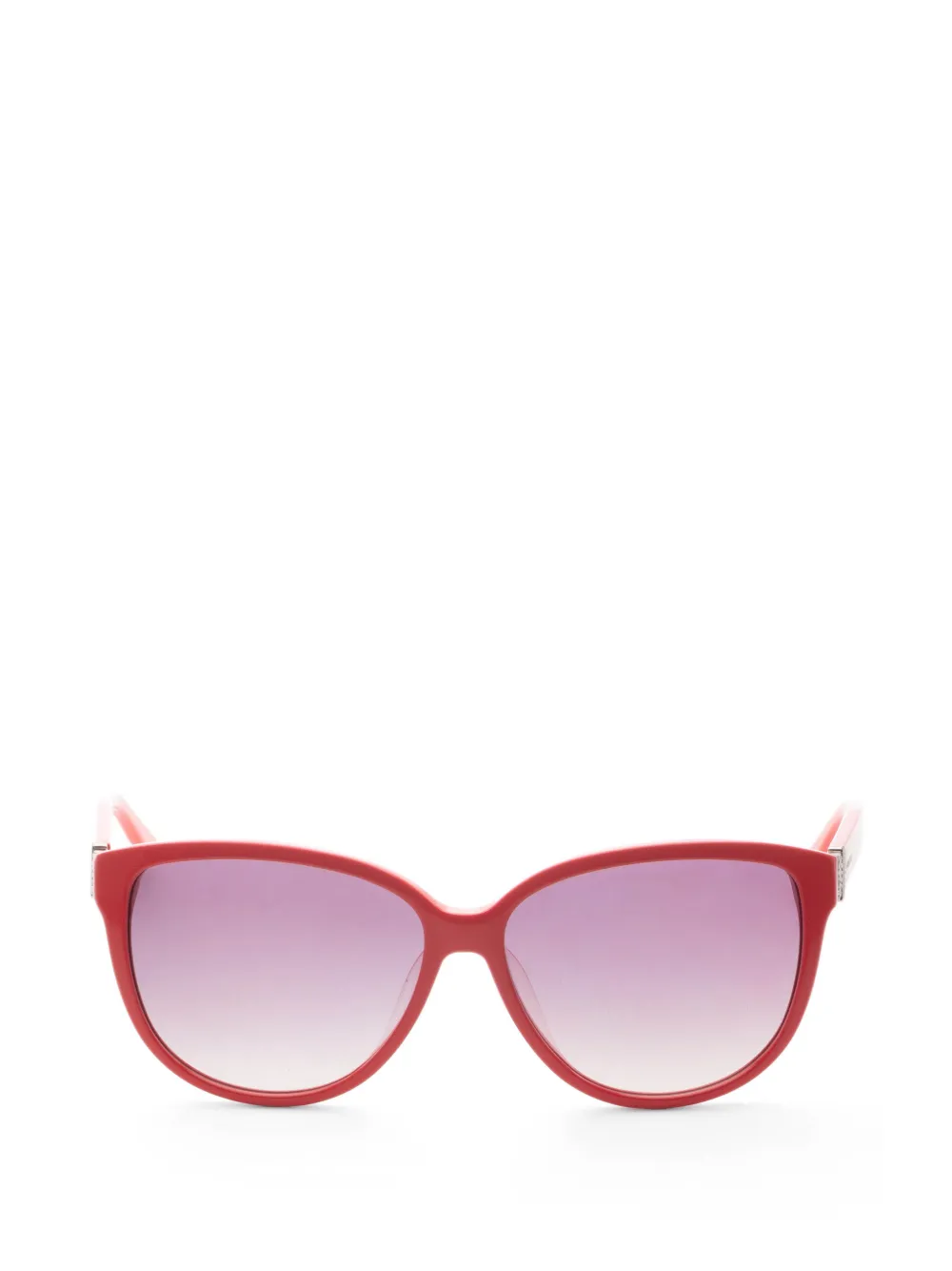 Swarovski crystal-embellished geometric-frame sunglasses · One Size