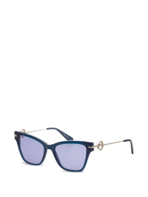 Longchamp logo-plaque cat-eye sunglasses