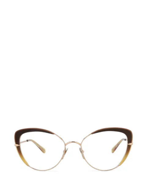 Pomellato cat-eye frame glasses