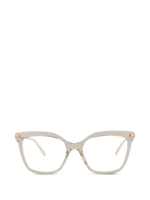 Pomellato Eyewear square-frame logo-detail glasses