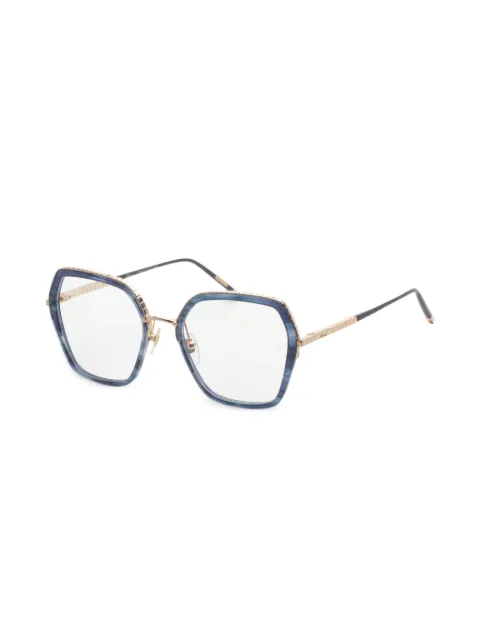 Chopard geometric-frame glasses