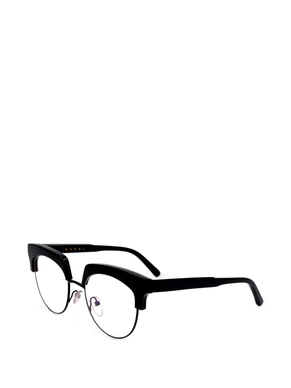 Marni Eyewear Occhiali tondi - Nero