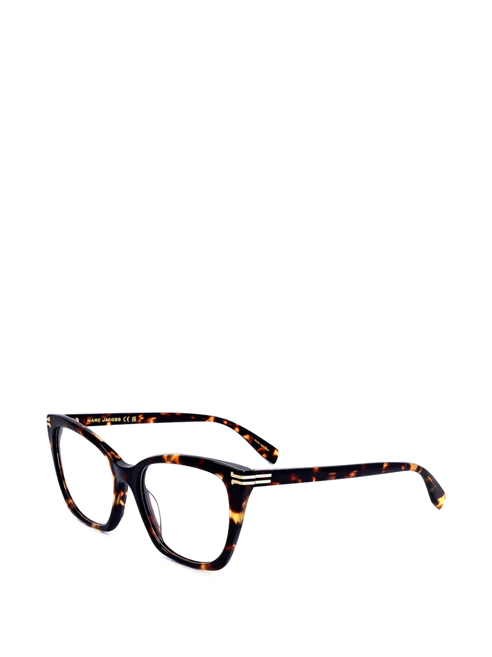 Marc Jacobs Eyewear Occhiali da sole cat-eye con effetto tartarugato - Marrone