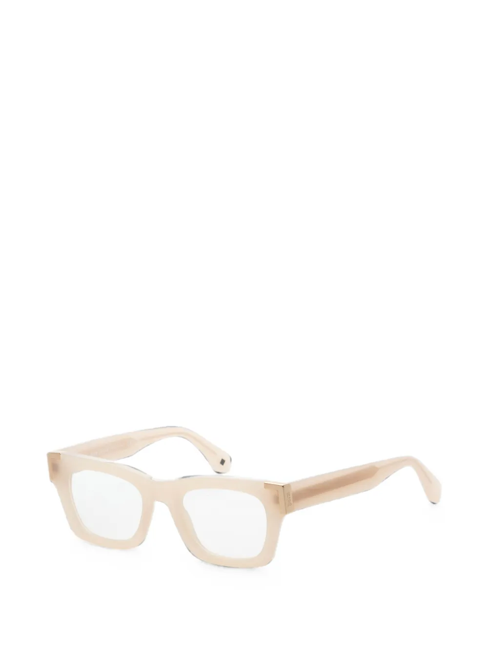 Palm Angels Eyewear Style 10 square-frame glasses - Nude