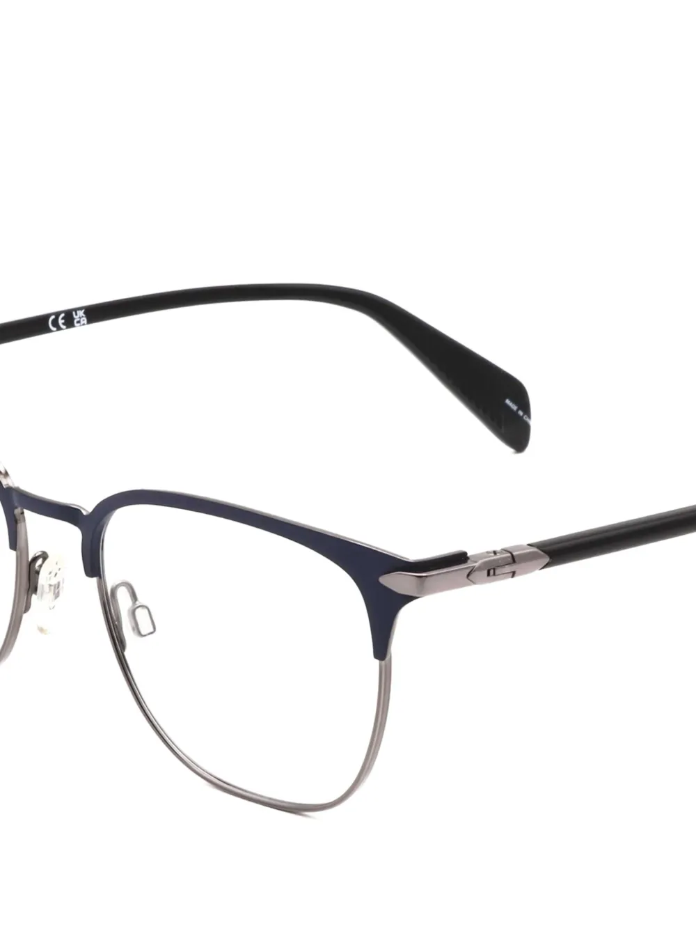 RAG & BONE EYEWEAR Bril met vierkant montuur Zwart