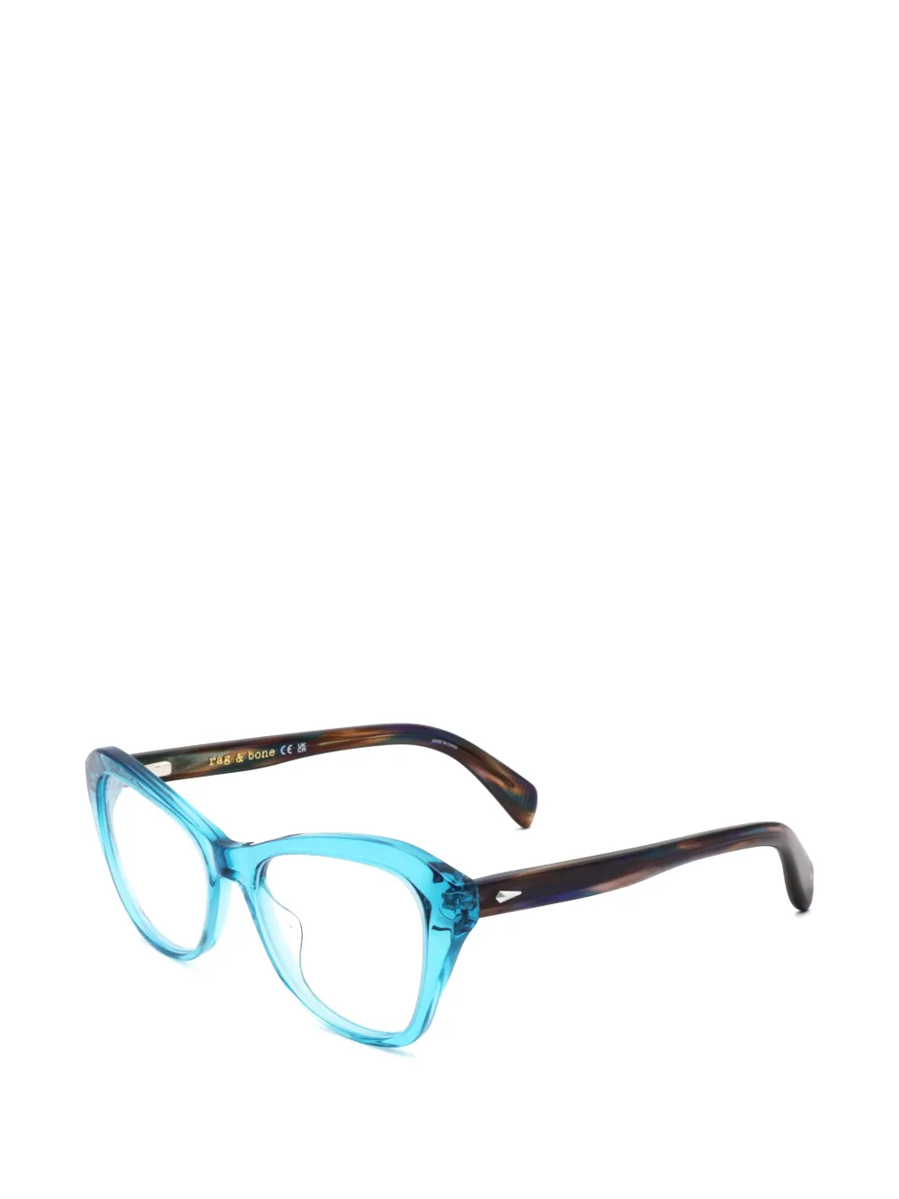RAG & BONE EYEWEAR Occhiali cat-eye - Blu