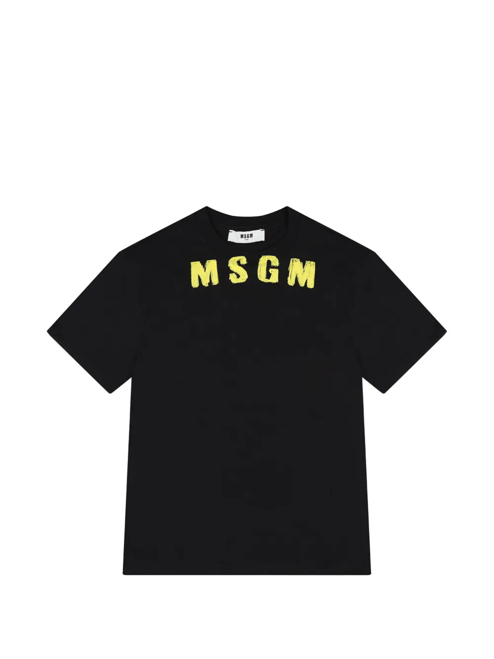 MSGM Kids T-shirt con logo - Nero