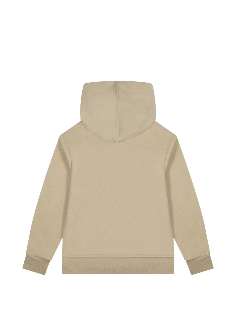 MSGM Kids Hoodie met logoprint Beige