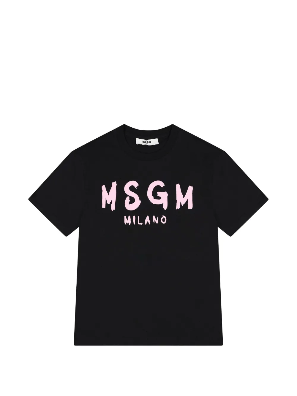MSGM Kids logo-print T-shirt - Nero