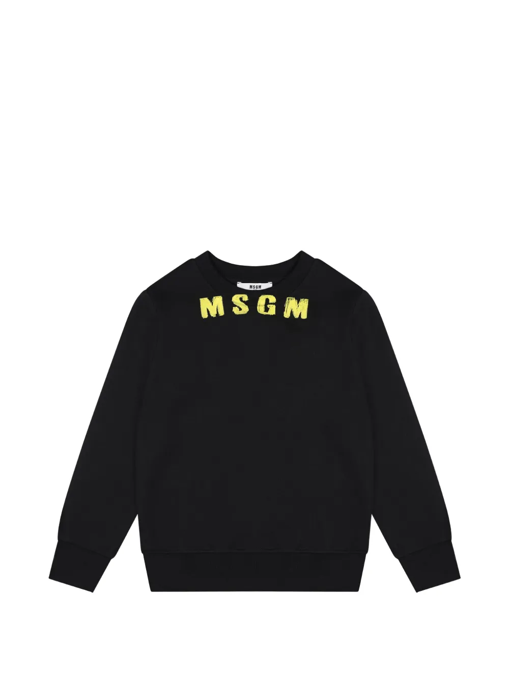 MSGM Kids logo-print sweatshirt - Nero