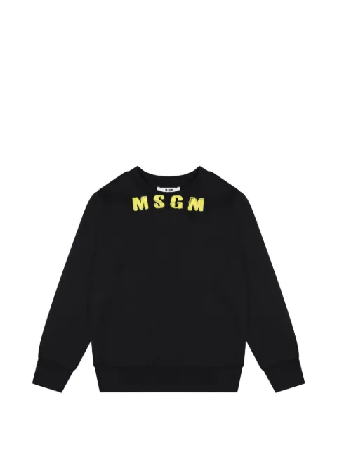 MSGM Kids logo-print sweatshirt