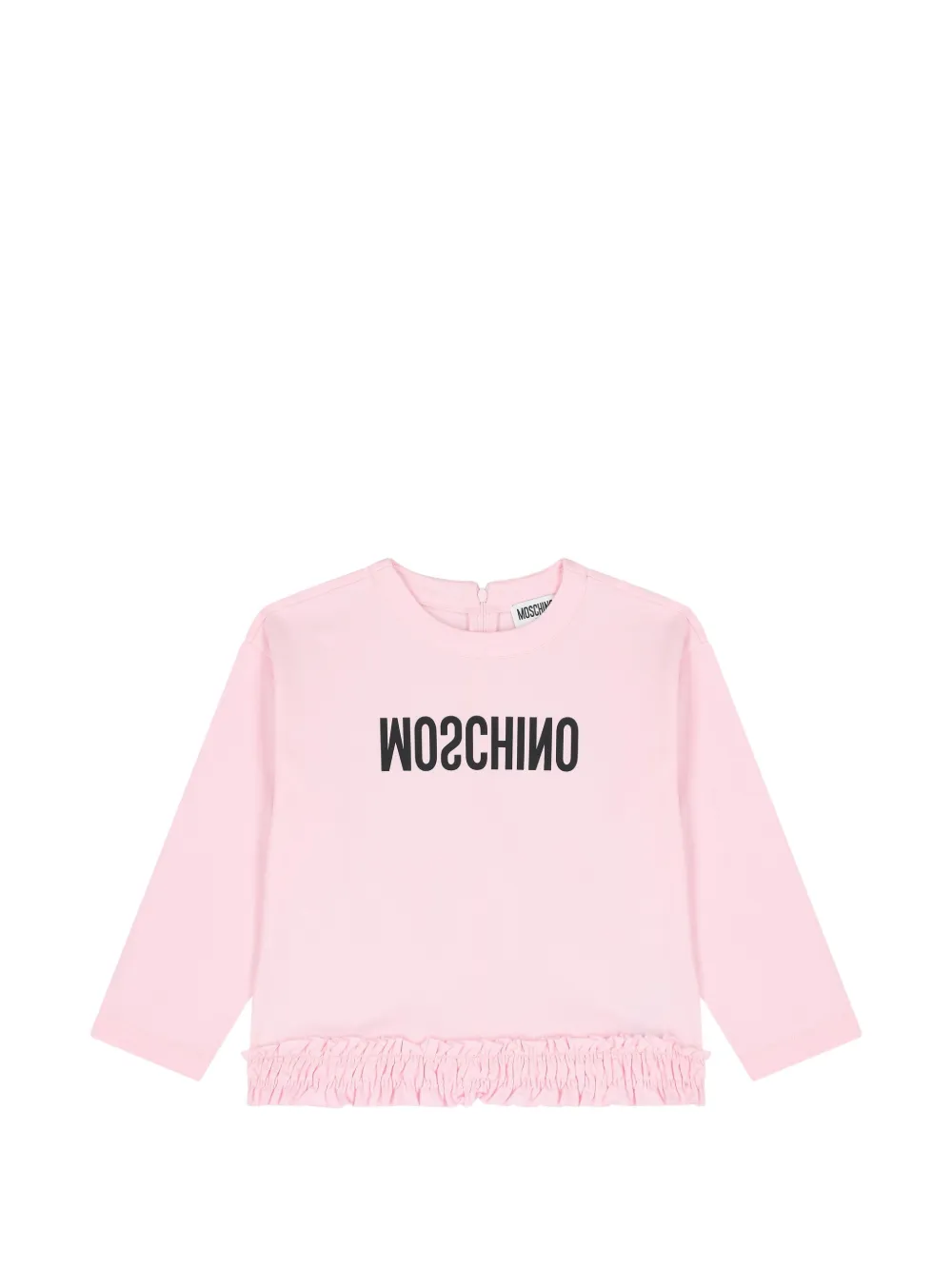 Moschino Kids T-shirt con stampa - Rosa