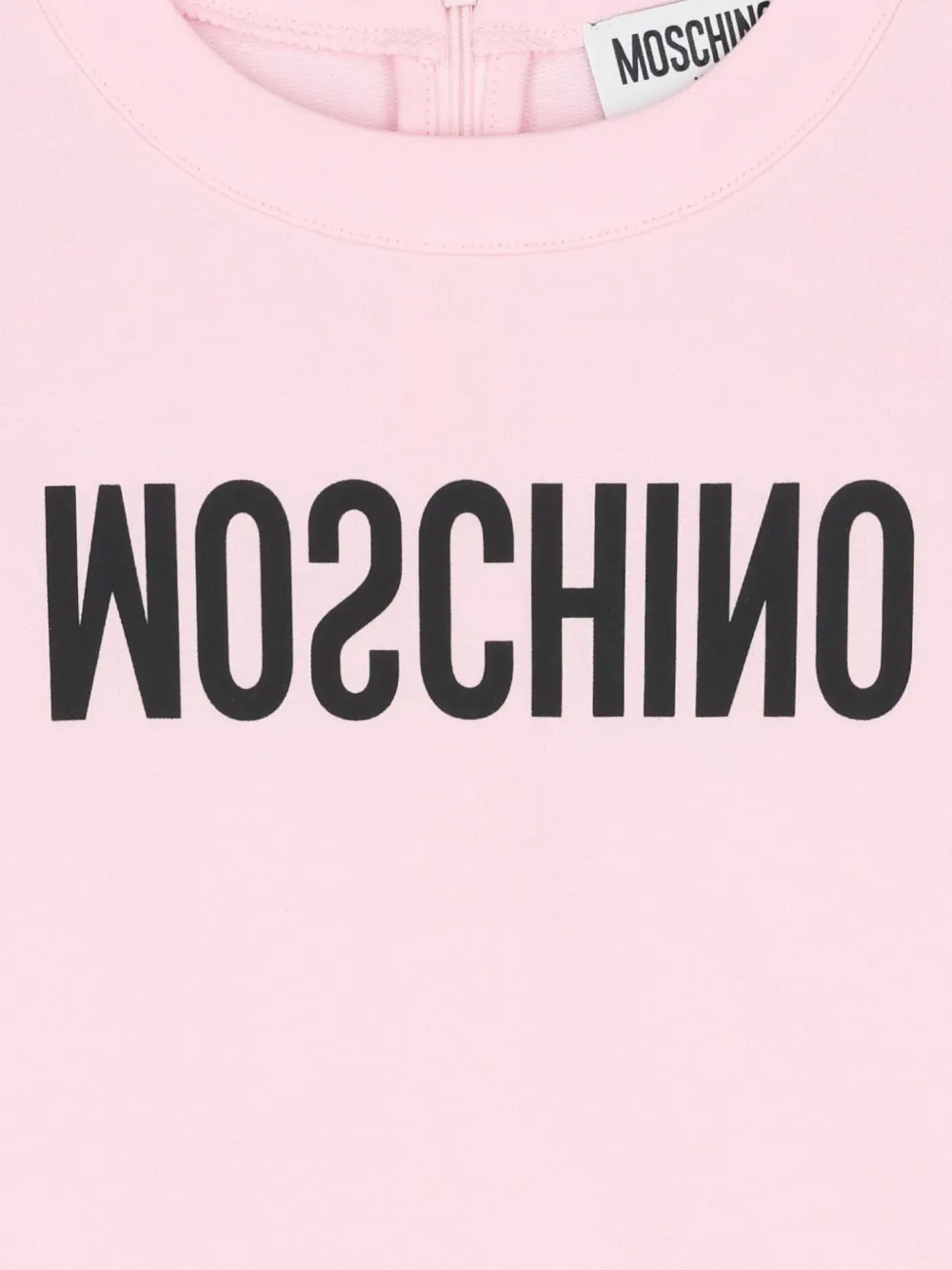 Moschino Kids T-shirt met ruches Roze