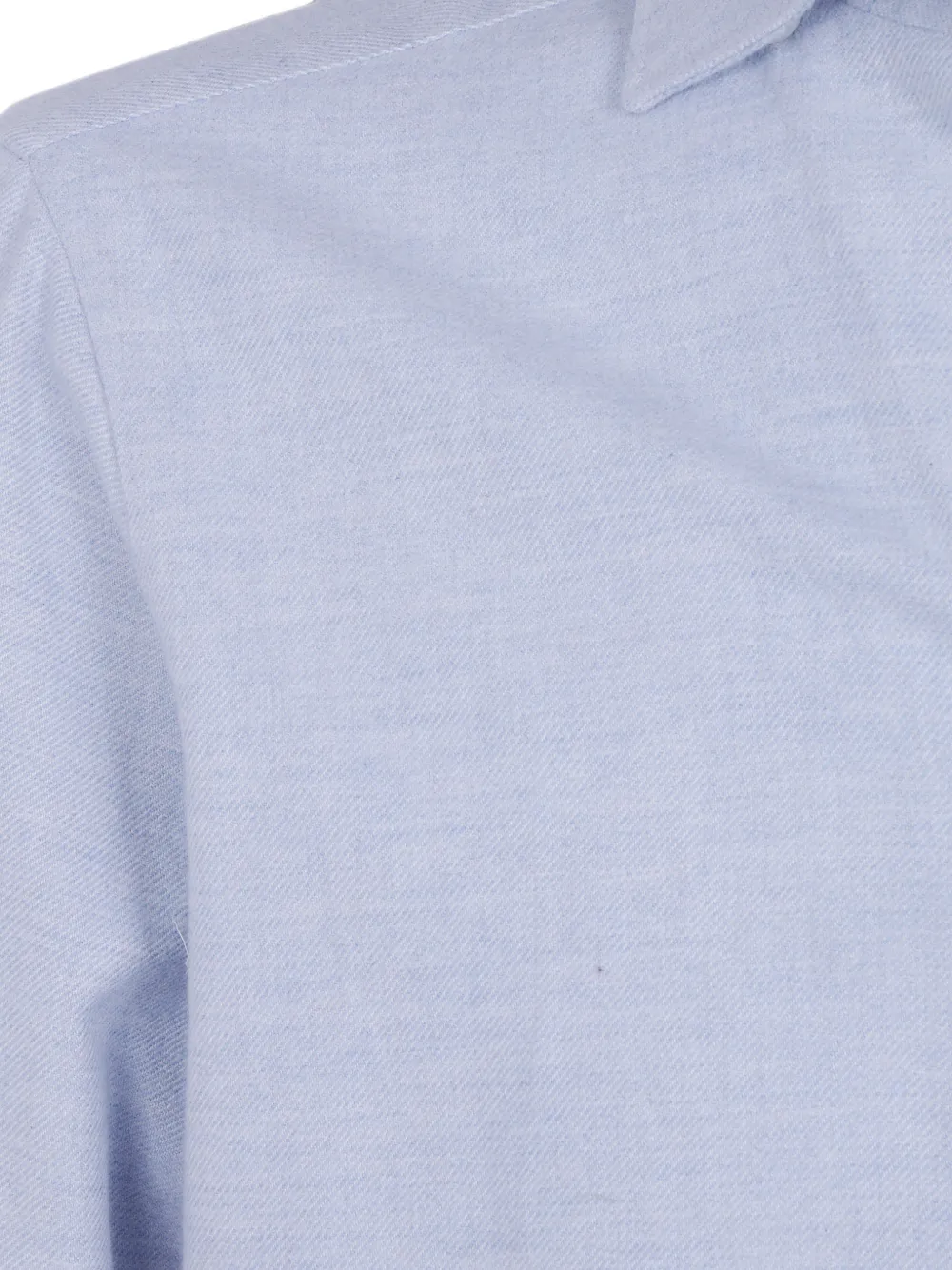 Barba Button-up overhemd met lange mouwen Blauw