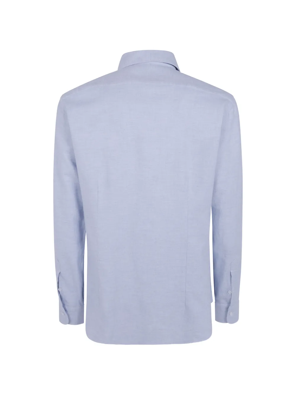 Barba Button-up overhemd met lange mouwen Blauw